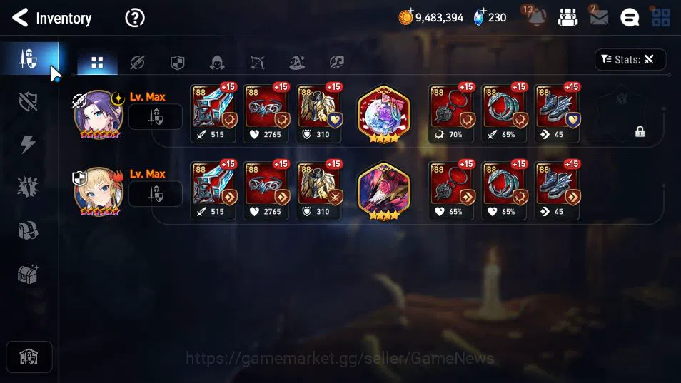 Epic Seven Accounts GLOBAL Unverif|New Era|3 ML(SS Vivian,Har setti,R image 12
