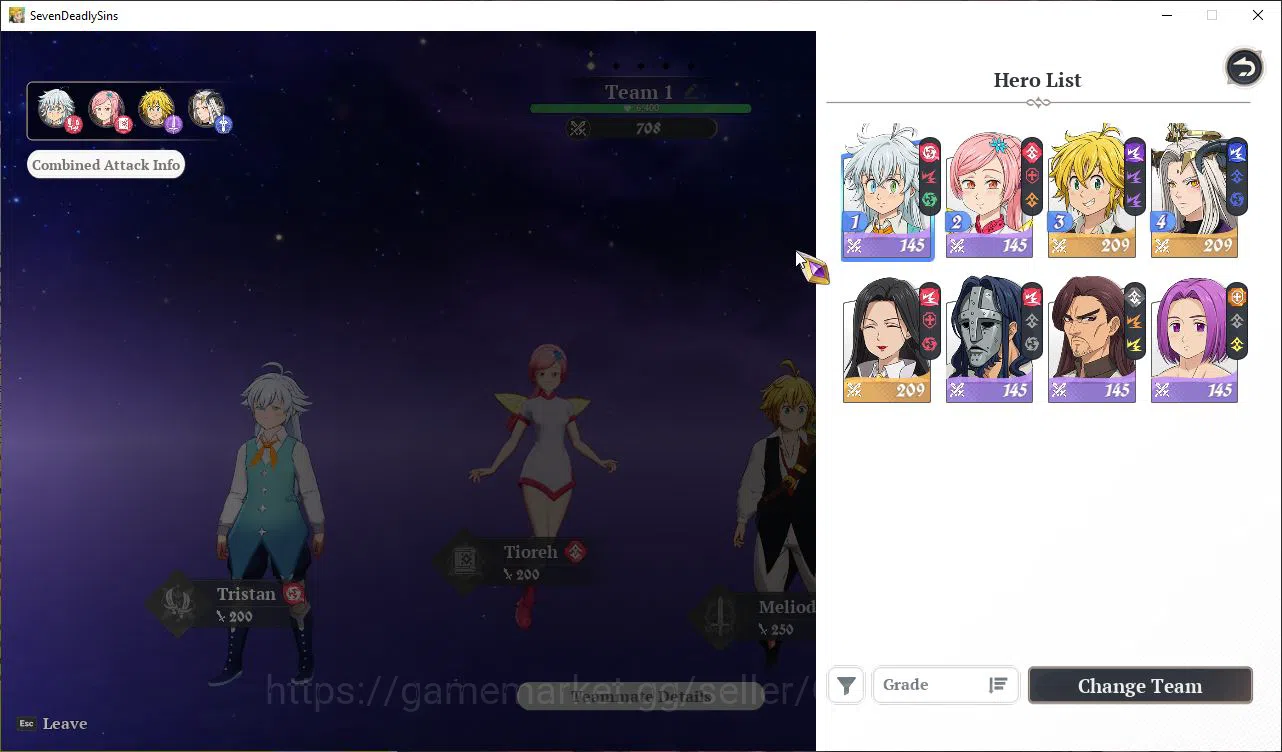 The Seven Deadly Sins: Origin Accounts EUROPE |3 SSR| Meliodas, Drake, Guila + SSR Select image 3