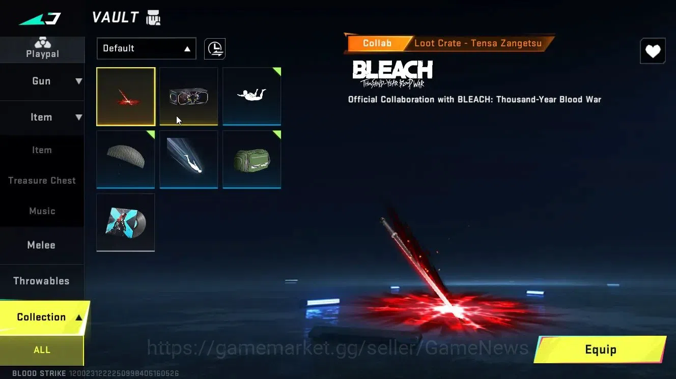 Blood Strike Accounts ASIA |Ultra Striker Volt | 1 EVO Forsaken Stash Vo image 6