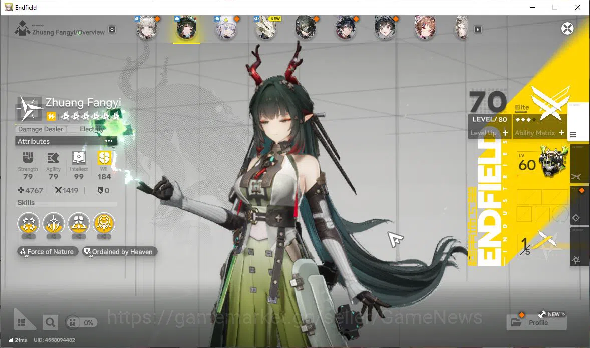 Arknights: Endfield Accounts ASIA|Lv52|SSR3(1Limit)+6(*6WP)|(ZhuangFangyi,Ardel image 17