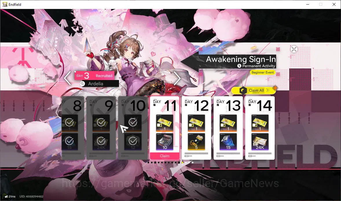 Arknights: Endfield Accounts ASIA|Lv52|SSR3(1Limit)+6(*6WP)|(ZhuangFangyi,Ardel image 20