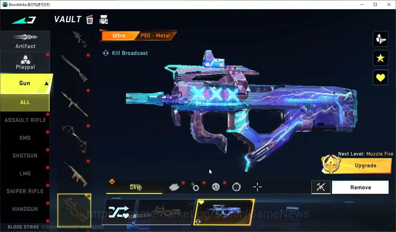 Blood Strike Accounts ASIA|Eternal Zero,M4A1-Embrance,Karl98K+4 ULTRA[No image 10
