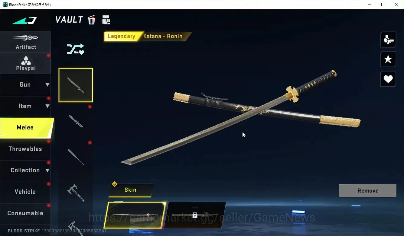 Blood Strike Accounts ASIA|Eternal Zero,M4A1-Embrance,Karl98K+4 ULTRA[No image 6
