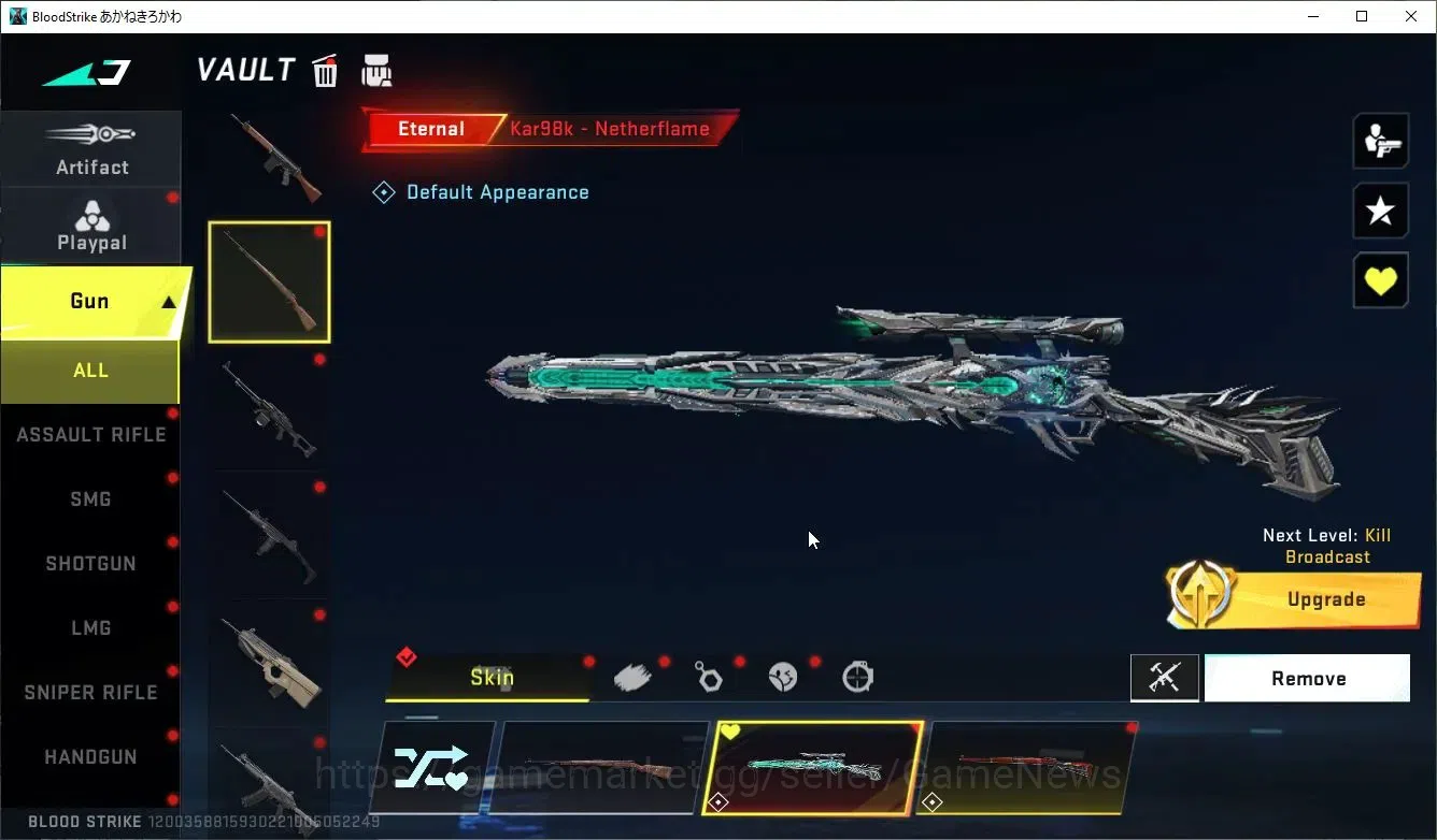 Blood Strike Accounts ASIA|Eternal Zero,M4A1-Embrance,Karl98K+4 ULTRA[No image 8
