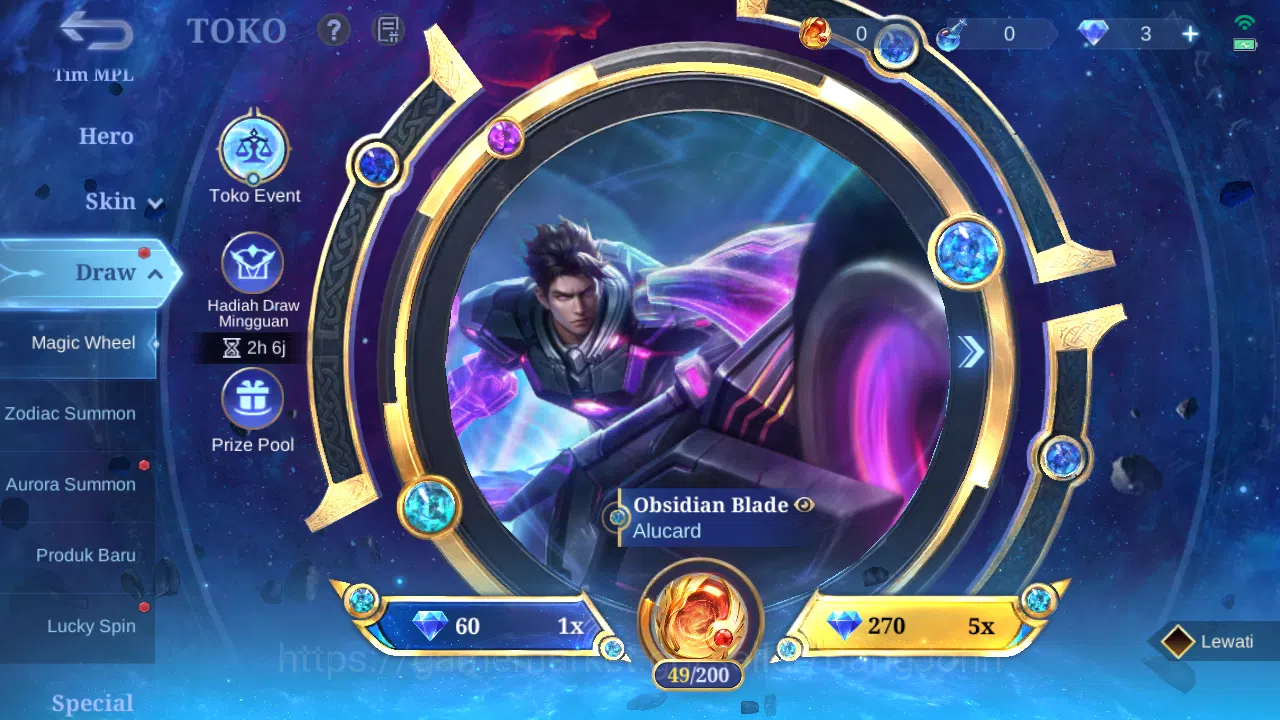 Mobile Legends: Bang Bang Accounts Others "Hero 98 | skin 208 | transformers roger | sanrio floryn | luckybox karina 20