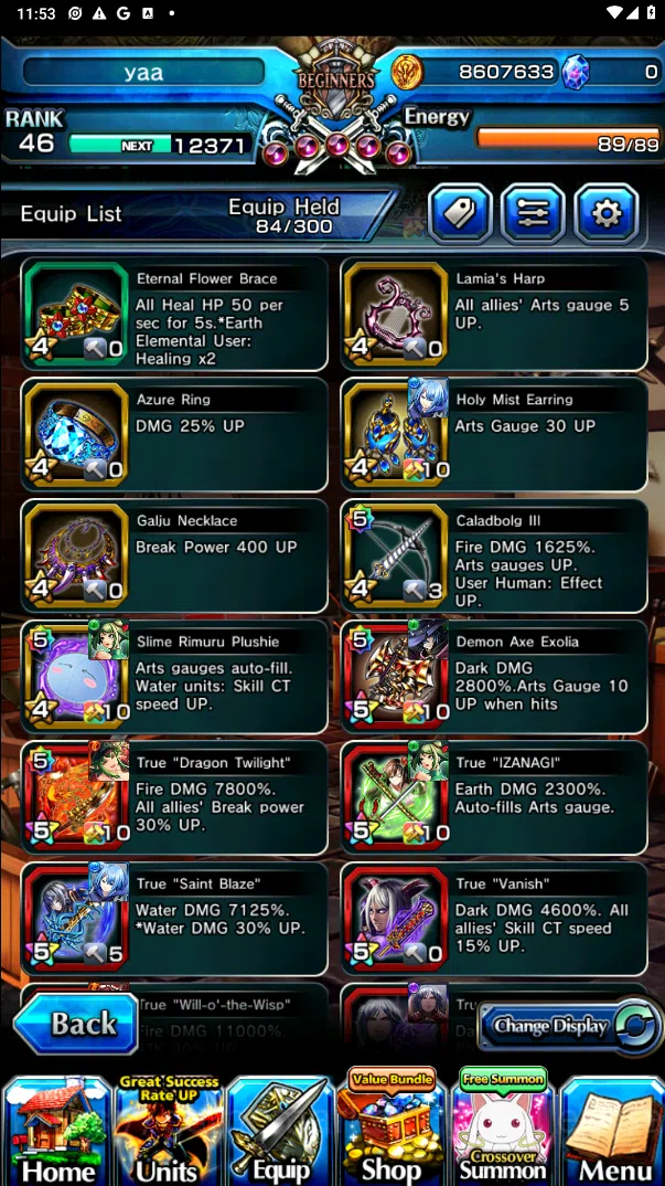 Grand Summoners Accounts Global| Ascend 11| Roy UP, Chloe, Rimuru DL, Lark, image 11