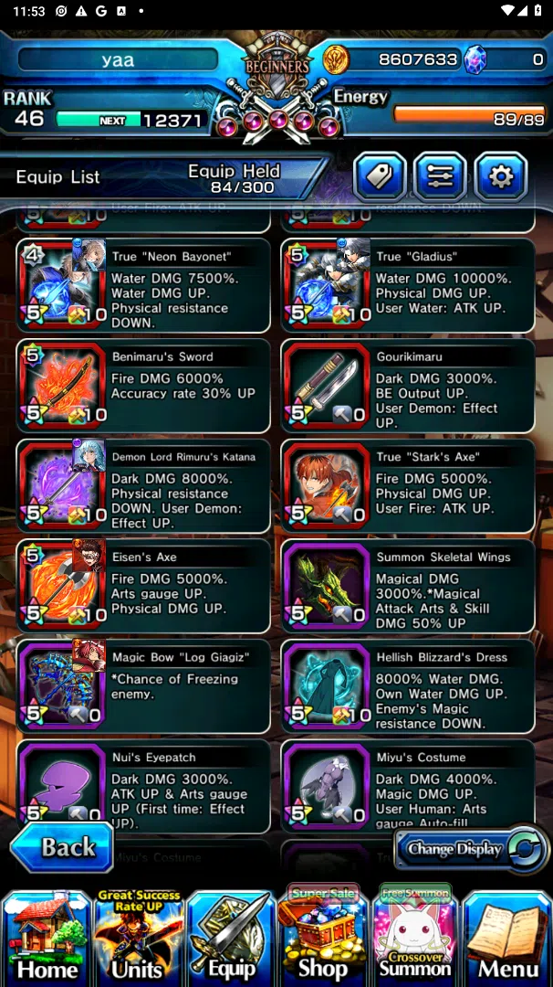 Grand Summoners Accounts Global| Ascend 11| Roy UP, Chloe, Rimuru DL, Lark, image 12
