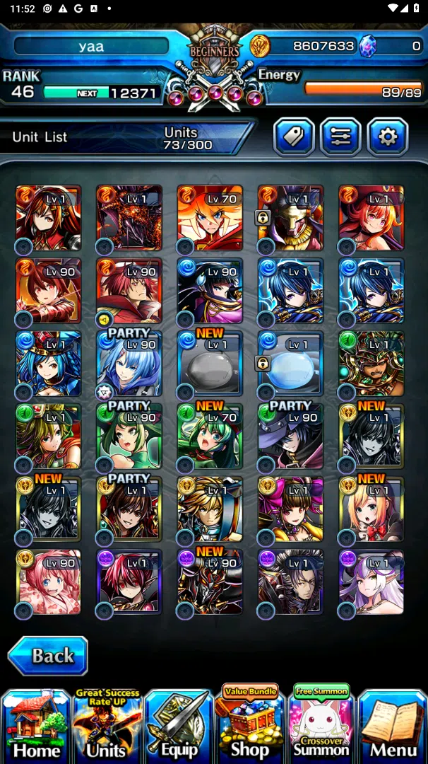 Grand Summoners Accounts Global| Ascend 11| Roy UP, Chloe, Rimuru DL, Lark, image 3
