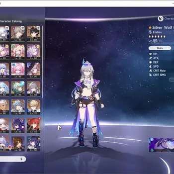 Honkai Star Rail Accounts Others NA|TL 70|3 Team Prem|18 Limited|(Anaxa E2,Yaoguang E1,Archer