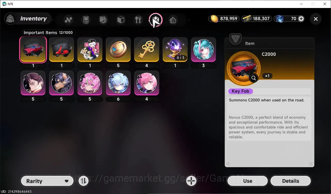 Neverness to Everness Accounts GLOBAL SEA|HL 17|Tyc 6|5 SSR 2 Limited| Shinku, (Hotori, Juyuan, Sakiri)+Sign, Baicang |2 17
