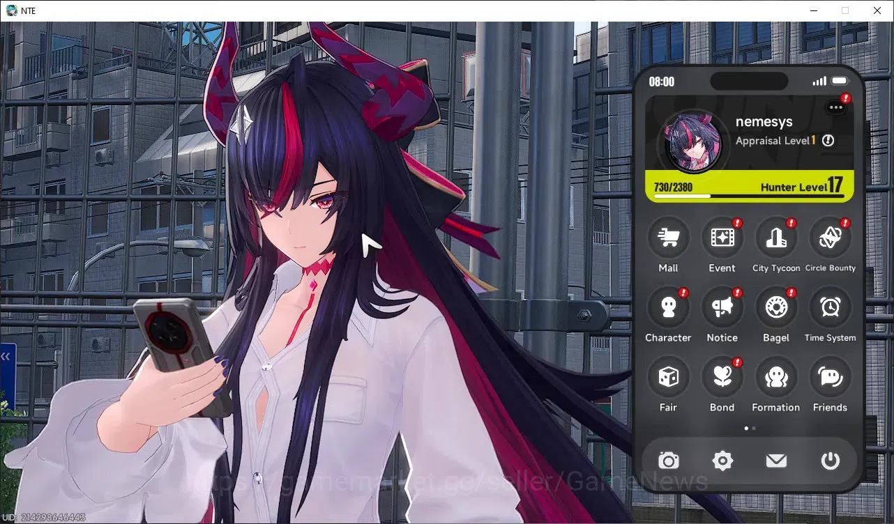 Neverness to Everness Accounts GLOBAL SEA|HL 17|Tyc 6|5 SSR 2 Limited| Shinku, (Hotori, Juyuan, Sakiri)+Sign, Baicang |2 9