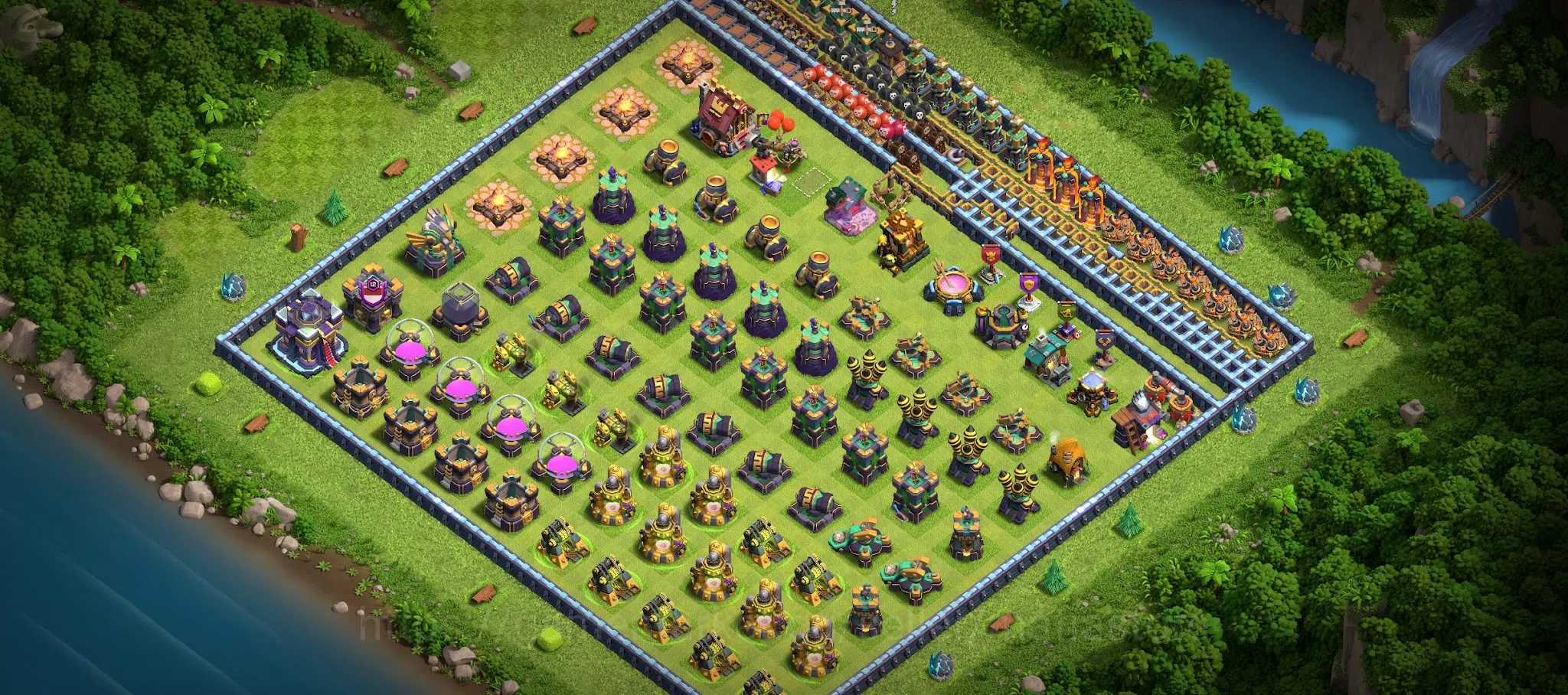 Clash of Clans Accounts TH13 Max AQ80, RC30, GW59. 6 Max TH13 Hero Equipme image 3