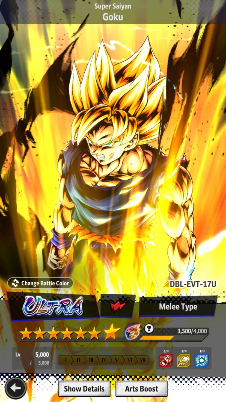 Dragon Ball Legends Accounts Android | Lv 167|81.3M Total Power|245 CC|2 LR|4 U image 10