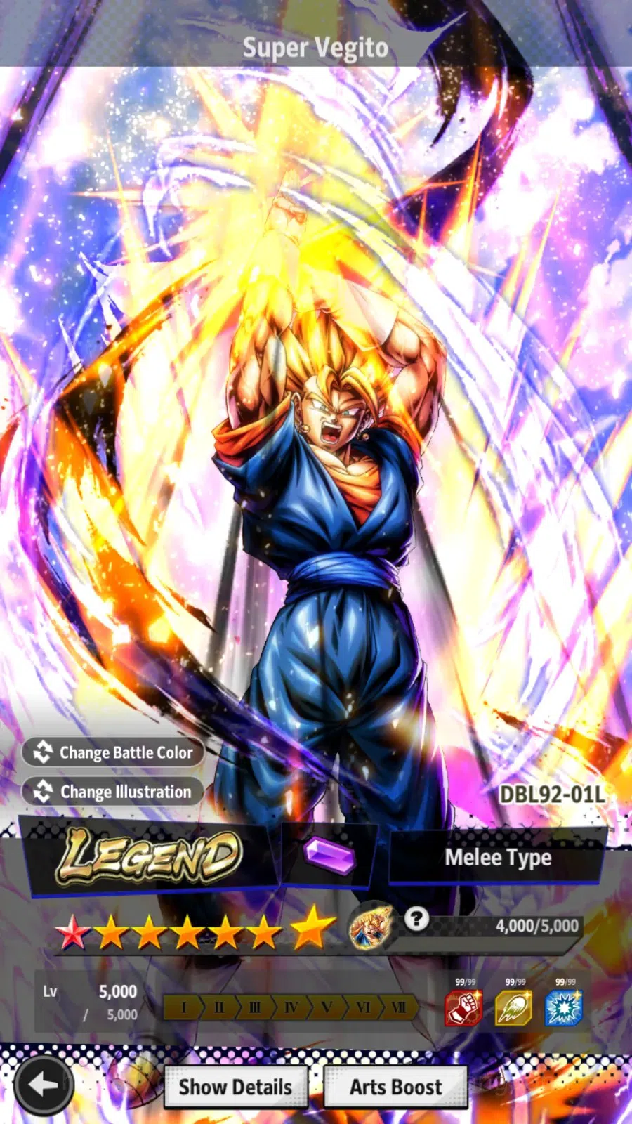 Dragon Ball Legends Accounts Android | Lv 167|81.3M Total Power|245 CC|2 LR|4 U image 9
