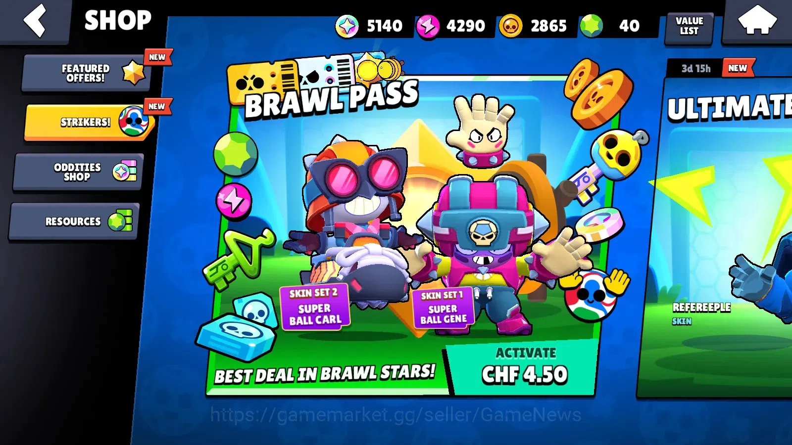 Brawl Stars Accounts 407 Trophy|Starter|9 Brawlers 1 Max Lv [Lumi]|5140 image 7
