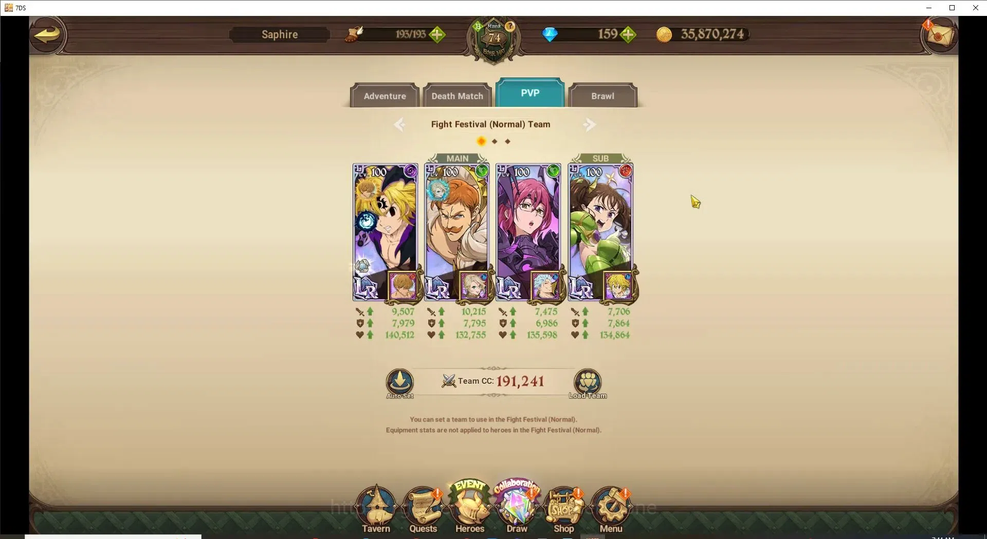 The Seven Deadly Sins: Grand Cross Accounts Endgame Global|4M CC|159 DM|7LR+9UR+Collab Gachiakuta|Nemesis Meli6/6,HK 10