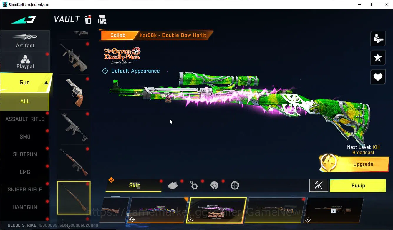 Blood Strike Accounts ASIA|ETERNAL ZERO+EVO FAL+Collab 7DS[AK47,Karl98], image 10