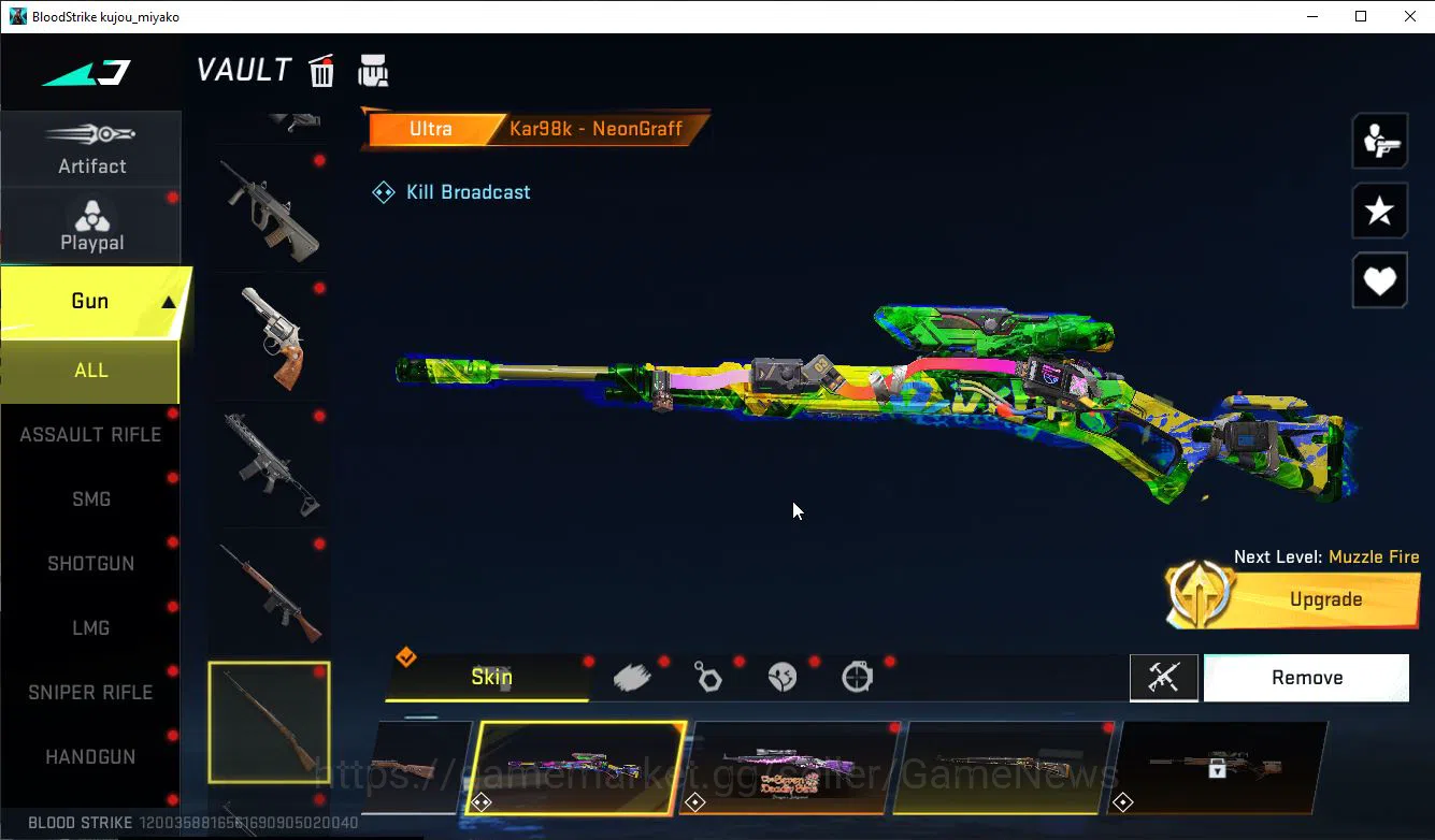 Blood Strike Accounts ASIA|ETERNAL ZERO+EVO FAL+Collab 7DS[AK47,Karl98], image 11