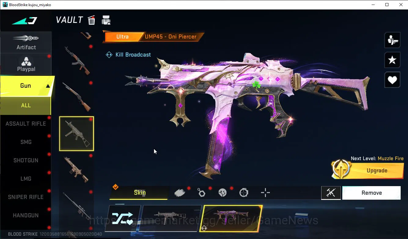 Blood Strike Accounts ASIA|ETERNAL ZERO+EVO FAL+Collab 7DS[AK47,Karl98], image 7