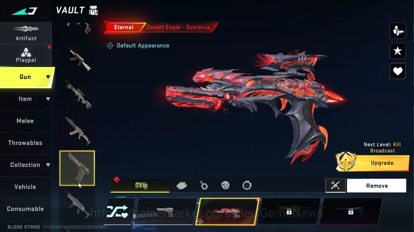 Blood Strike Accounts ASIA|ETERNAL DesertEagle|Collab TR[Spike-TAKEMICHI image 9