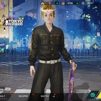 Blood Strike Collab Skin ASIA|ETERNAL DesertEagle|Collab TR[Spike-TAKEMICHI image 1