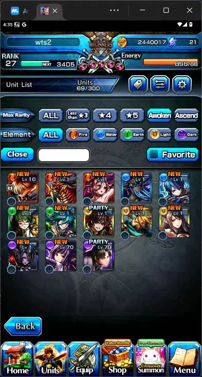 Grand Summoners Accounts GLOBAL|3 Ascend|Shirou Emiya TW,Sayaka Miki TW,Hea image 7