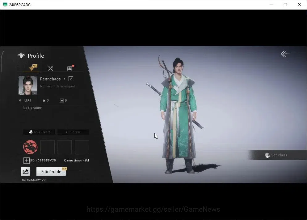 Where Winds Meet Accounts GLOBAL|Lv 11|3,7K GS|1 Harmonic Core|Diff Legend|Anthem of Ages,Lone March|Swaying Lotus Set 2