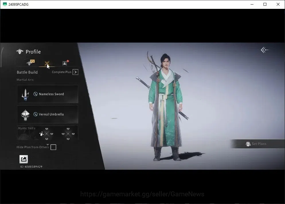 Where Winds Meet Accounts GLOBAL|Lv 11|3,7K GS|1 Harmonic Core|Diff Legend|Anthem of Ages,Lone March|Swaying Lotus Set 5