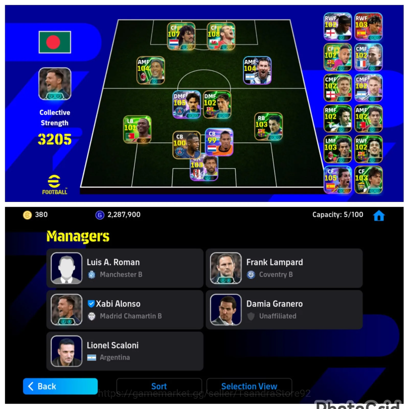 eFootball Accounts Legends & Iconic Players #26|Collective 3205+ New Era Gullit X Bale X Ronaldinho X Messi X Vitinha X 1