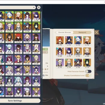 Genshin Impact Accounts End Game ASIA|AR 57|8 Limited + 3(*5Weap)|(Arlecchino,Kazuha,Raiden