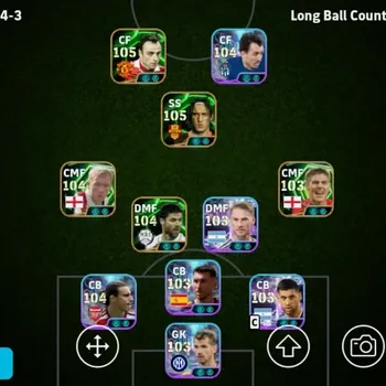 eFootball Accounts Legends & Iconic Players Mobile |PW 3211|Epic Totti XabiAlonso Berbatov Cantona RuiCosta,Shwt Kobel