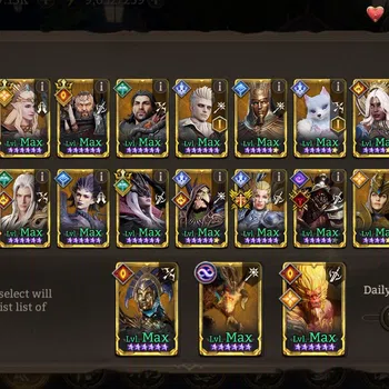 Watcher of Realms Starter GLOBAL SERVER ★★ 54 LWL STARTER ACCOUNT ★★ 3 LORDS image 1