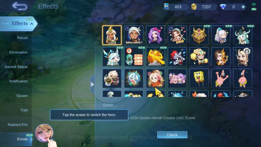 Mobile Legends: Bang Bang Accounts Hero 101|Skin 143|High Glory 63|Prime Granger,KOF  image 2
