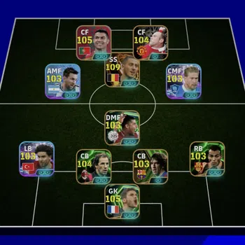 eFootball Accounts Legends & Iconic Players EFOOTBALL DREAM TEAM | BIGTIME E HAZARD,C PUYOL,RONALDO PACK,W ROONEY,H