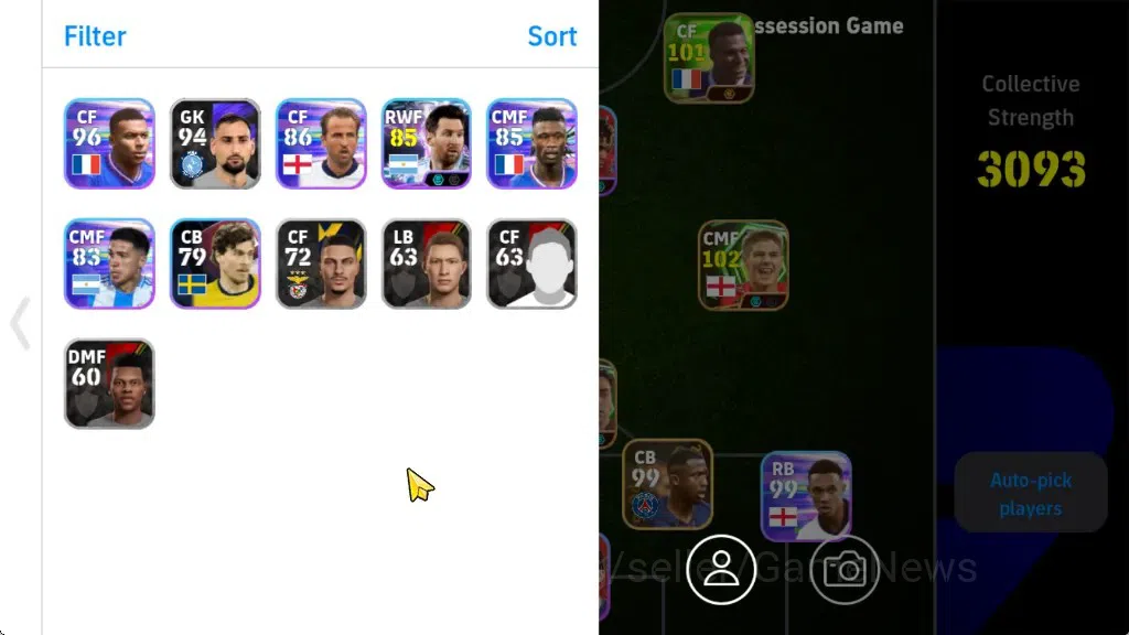 eFootball Accounts Android|BigTime K.Karatskhelia,Epic Xavi,Steven Ge image 2