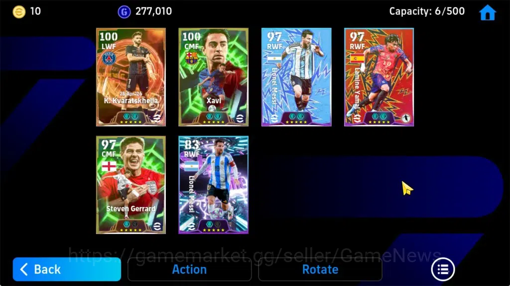 eFootball Accounts Android|BigTime K.Karatskhelia,Epic Xavi,Steven Ge image 7