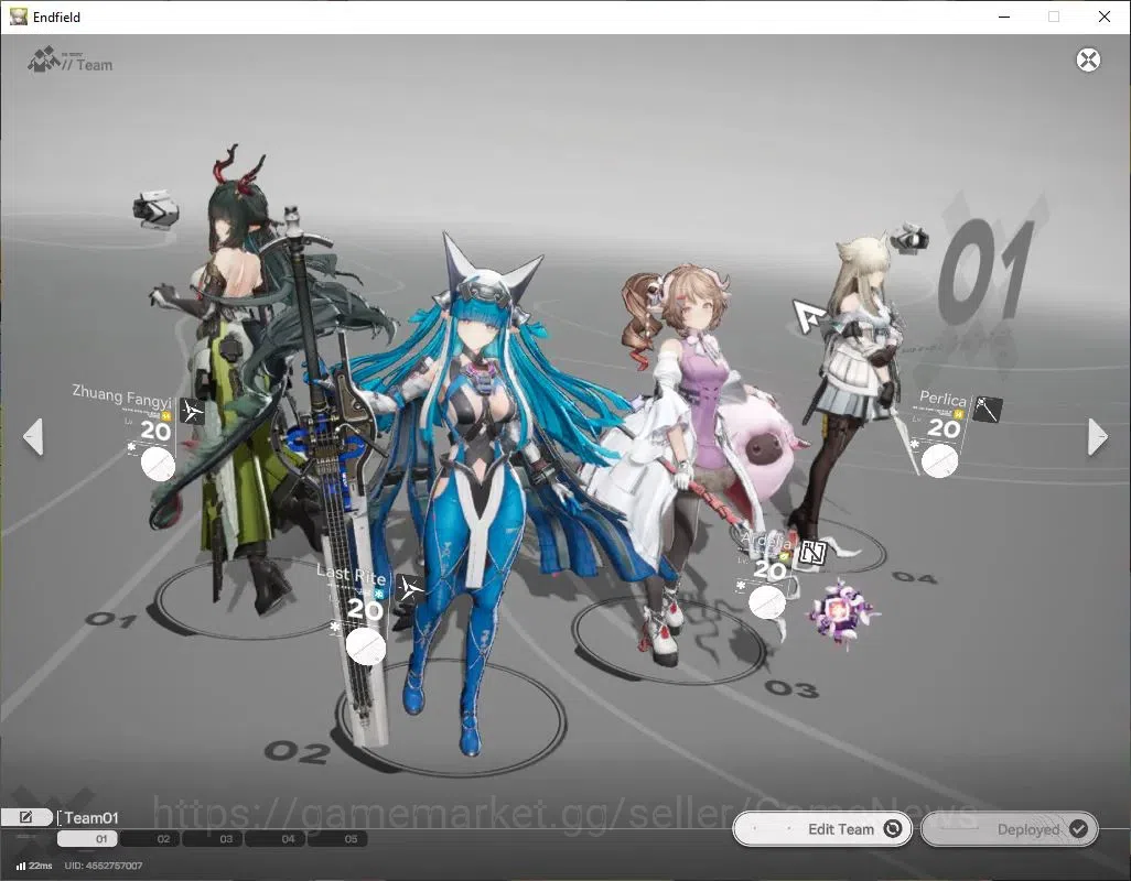 Arknights: Endfield Accounts ASIA|Fresh Starter|Lv2|3SSR(1Limited)+1(*6WP)|(Zhu image 10