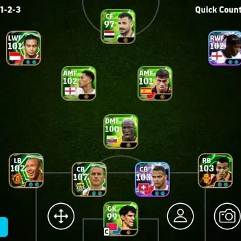 eFootball Accounts Legends & Iconic Players Mobile|PW 3147|Gianluigi Buffon BigT,Fabio Cannavaro Epic,Frank Lampard