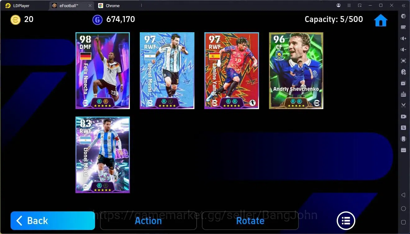 eFootball Accounts Mobile |PW 3058|Epic Shevchenko|Showtime Nmecha,Me image 4