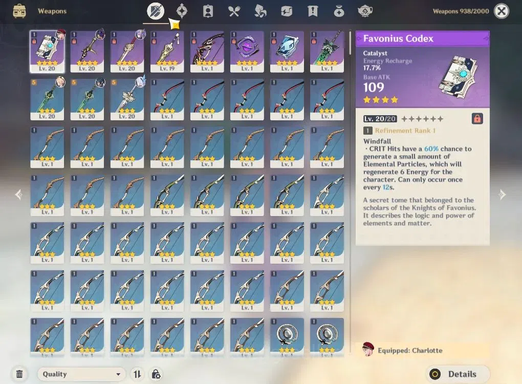 Genshin Impact Accounts Asia|AR35|Starter|1Limited+15(*4Character)|Skrik,K image 5