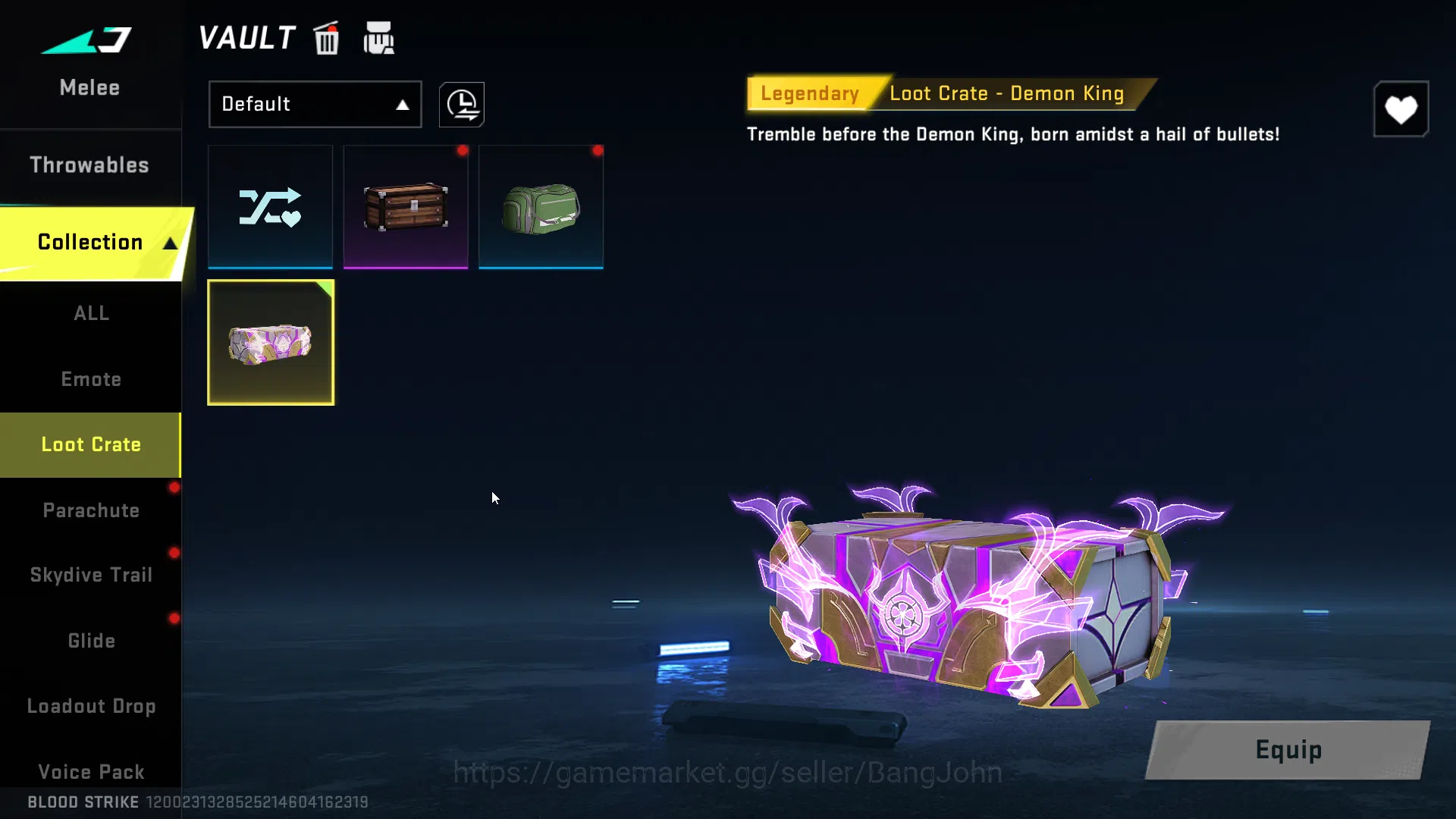 Blood Strike Accounts ASIA LVL 25 STARTER | ETERNAL VOLT DEATH CLAW SKIN image 10