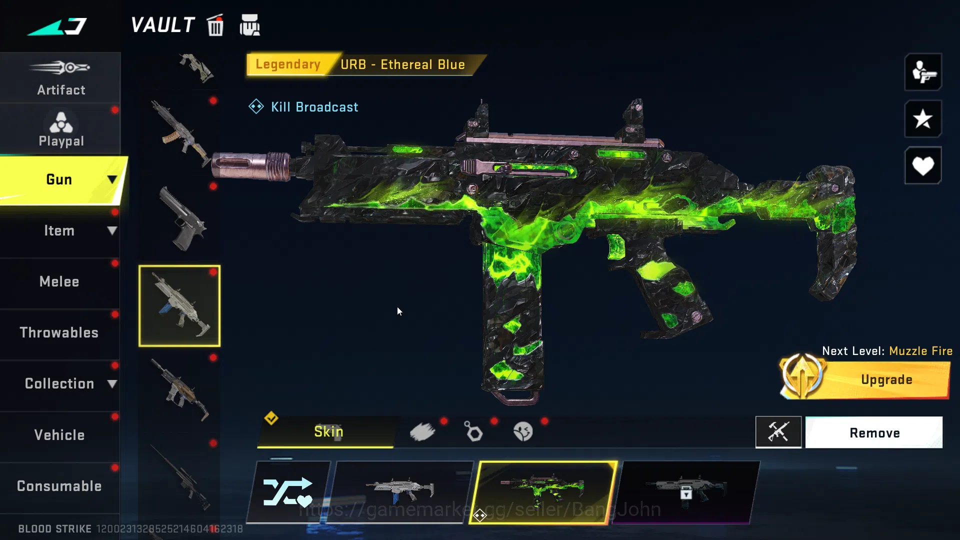 Blood Strike Accounts ASIA LVL 25 STARTER | ETERNAL VOLT DEATH CLAW SKIN image 3