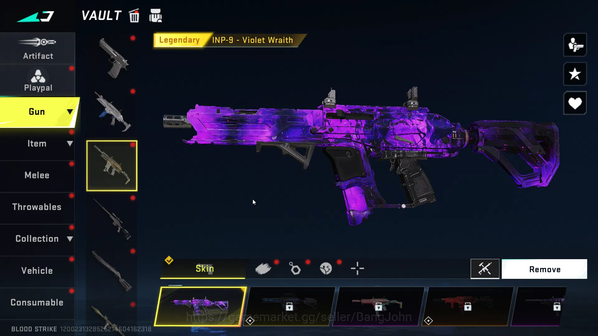Blood Strike Accounts ASIA LVL 25 STARTER | ETERNAL VOLT DEATH CLAW SKIN image 4