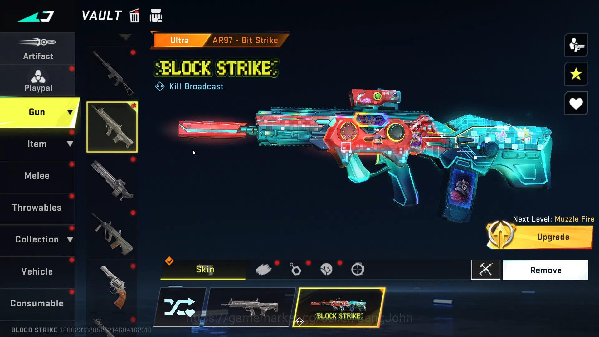 Blood Strike Accounts ASIA LVL 25 STARTER | ETERNAL VOLT DEATH CLAW SKIN image 5