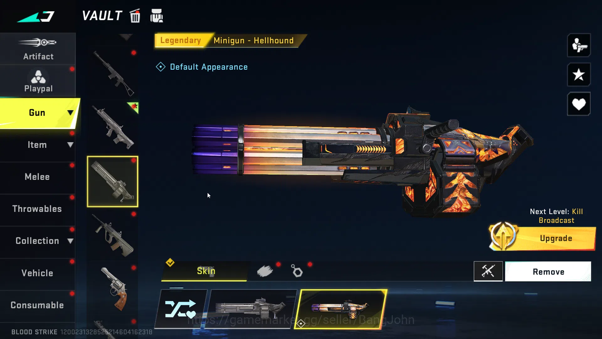 Blood Strike Accounts ASIA LVL 25 STARTER | ETERNAL VOLT DEATH CLAW SKIN image 6