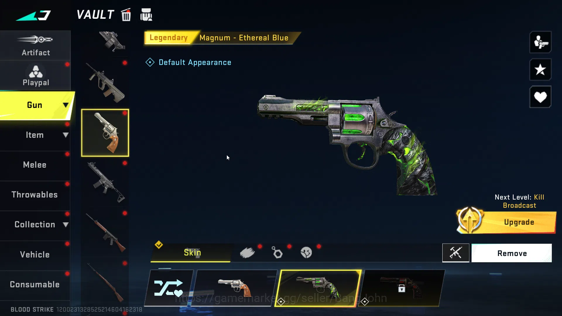 Blood Strike Accounts ASIA LVL 25 STARTER | ETERNAL VOLT DEATH CLAW SKIN image 7