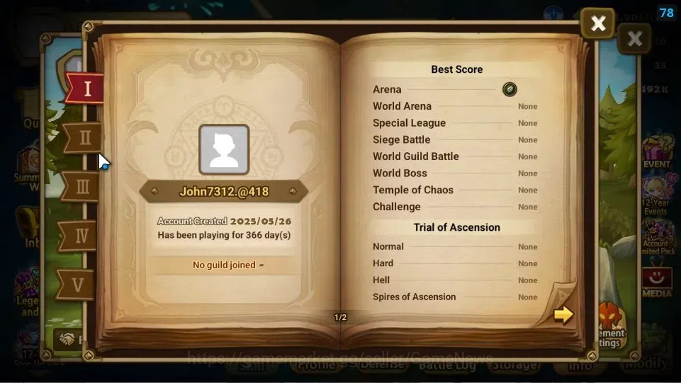 Summoners War: Sky Arena Accounts ASIA|Lv 26|Ready Gacha|103 12 YSC + 160 11 YSC + 3 image 3
