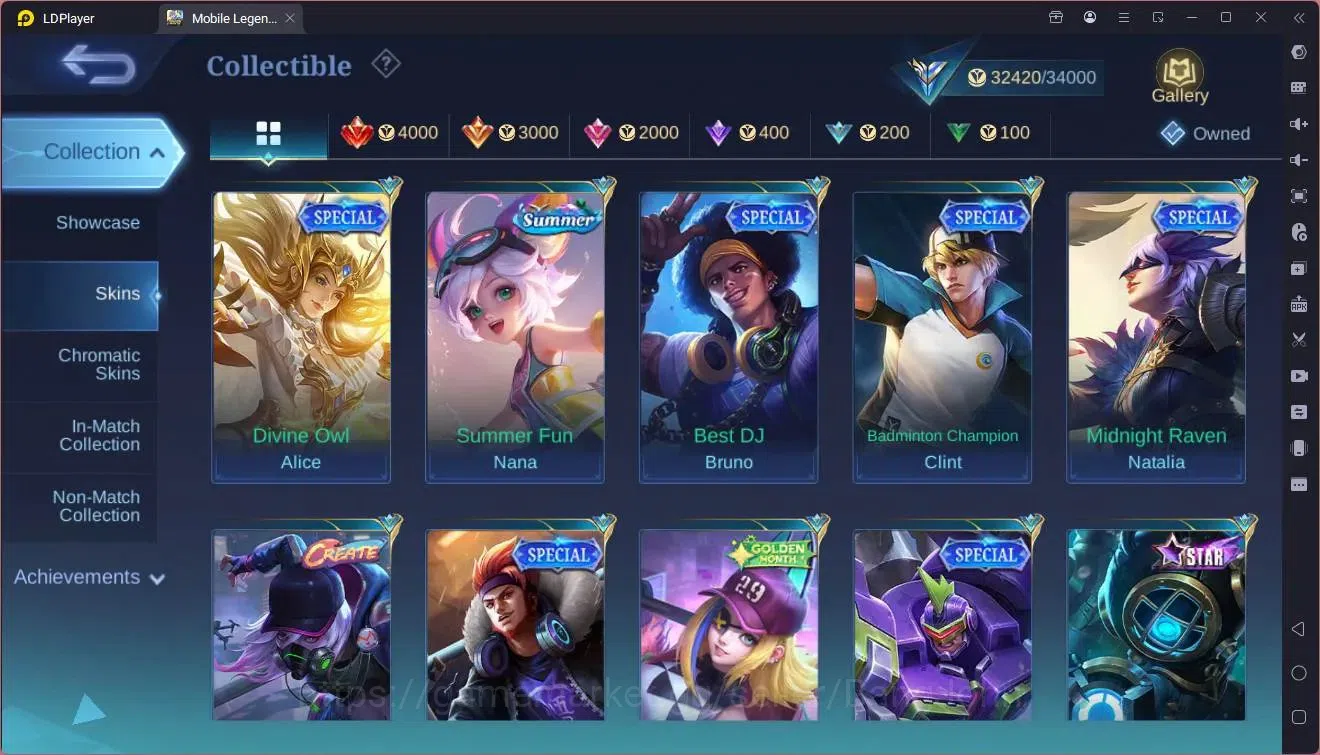 Mobile Legends: Bang Bang Accounts Global|Hero 102|Skin 151|Expert|KOF Karina|Gara|SS image 13