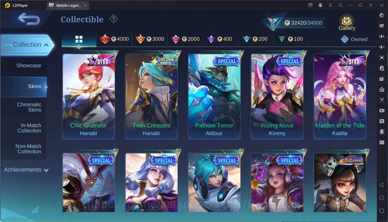 Mobile Legends: Bang Bang Accounts Global|Hero 102|Skin 151|Expert|KOF Karina|Gara|SS image 16