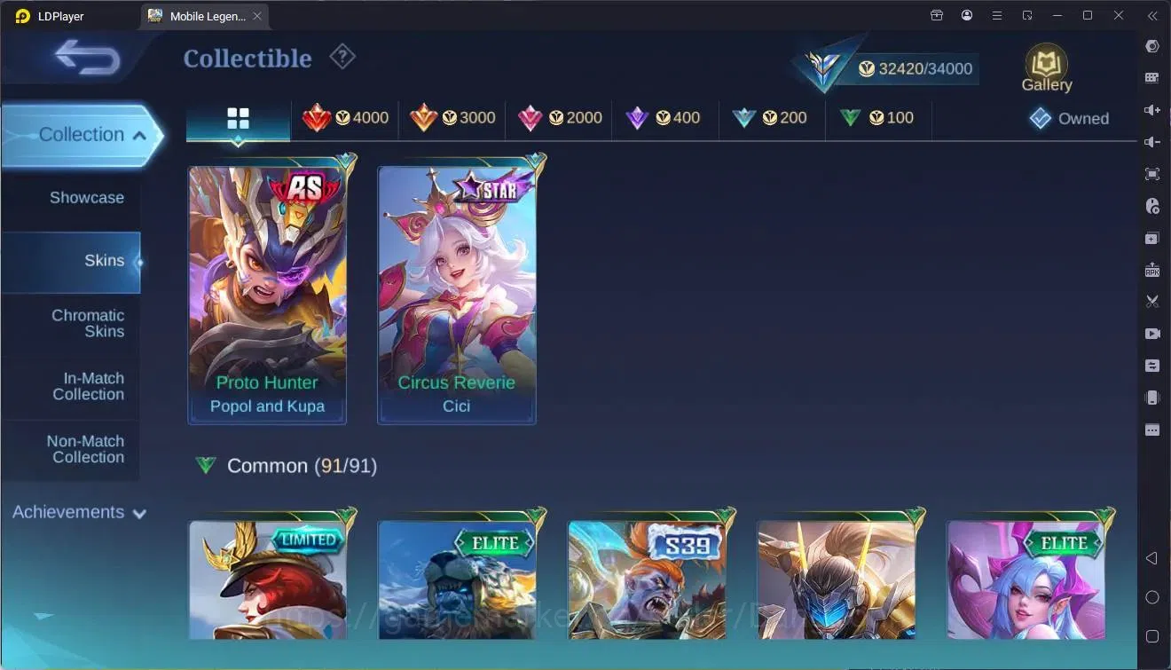 Mobile Legends: Bang Bang Accounts Global|Hero 102|Skin 151|Expert|KOF Karina|Gara|SS image 18